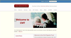 Desktop Screenshot of childmigrantstrust.com